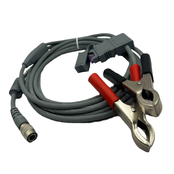 Cable - 3.0m Car Battery (Croc Clips) to Hirose 6pin