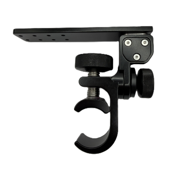 Quick Release Pole Mount Clamp with Adjustable Arm