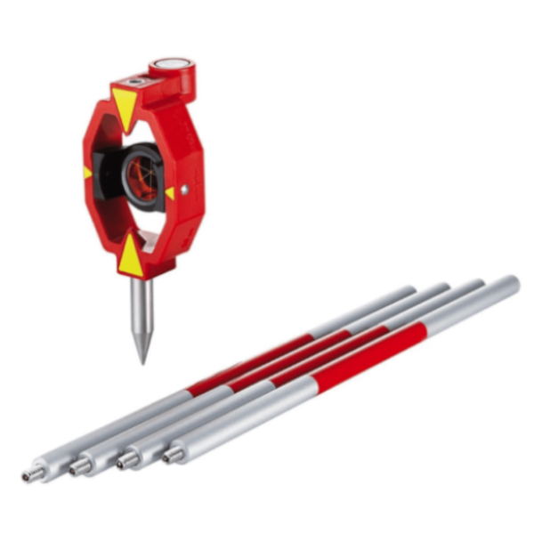 Mini Prism with Holder & Poles